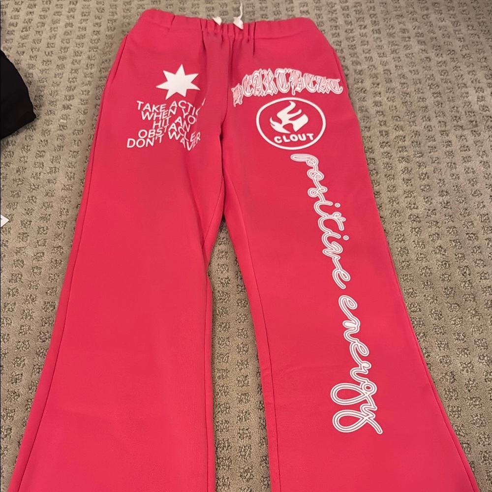 Kids Pink Sweatpants